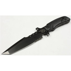 OEM FOX PREDATOR I FIXED BLADE KNIFE WITH CAMOUFLAGE BAG UDTEK00437 